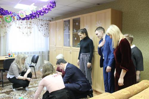 Поздравление малышей